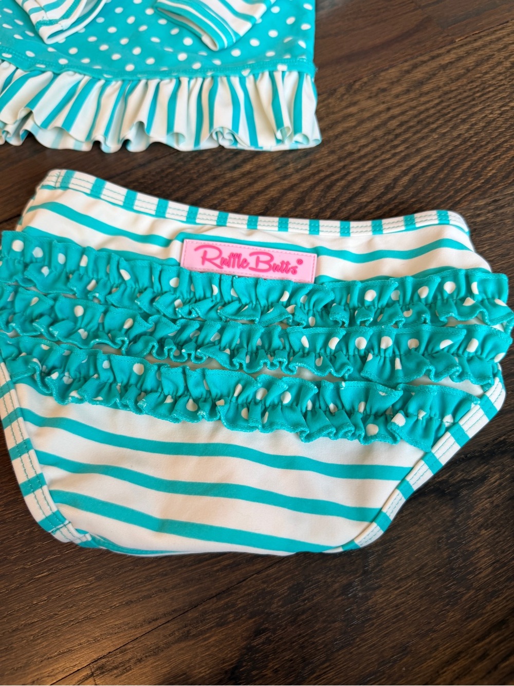 12-18 Month Ruffle Butts Swimsuit - Picture 3 of 5